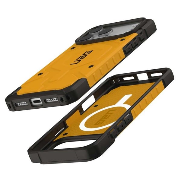 MagSafe-fodral - UAG - iPhone 17 Pro - Stöttålig - Gul - Optimal skydd