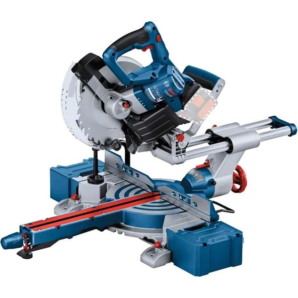 Trådlös geringssåg - Bosch - GCM 18V-216 D - Kapacitet för skärning 66 x 305 mm - 1 klinga inkluderad - 18 V