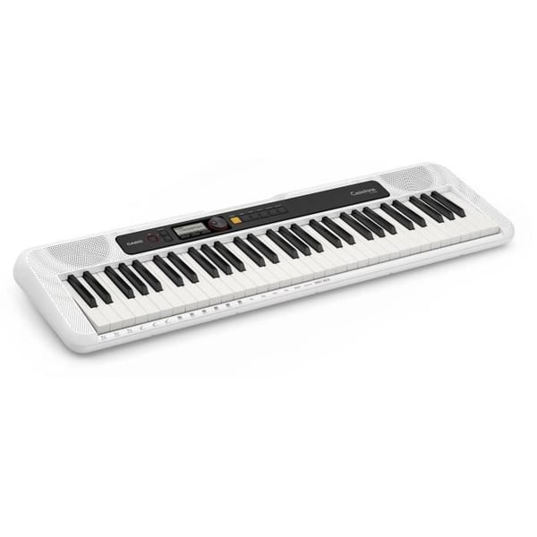CASIO Keyboard CT-S200WE - 61 tangenter - Vit
