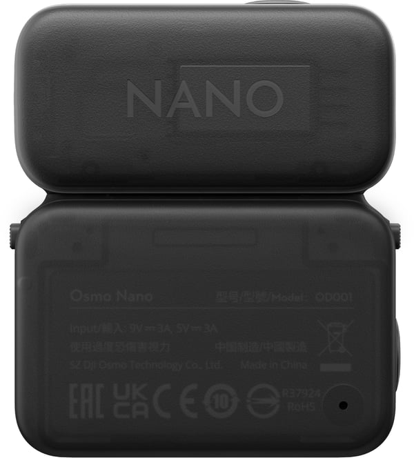 Kamera - DJI - Osmo Nano Standard Combo - 128 Gt - Musta - Pölytiivis