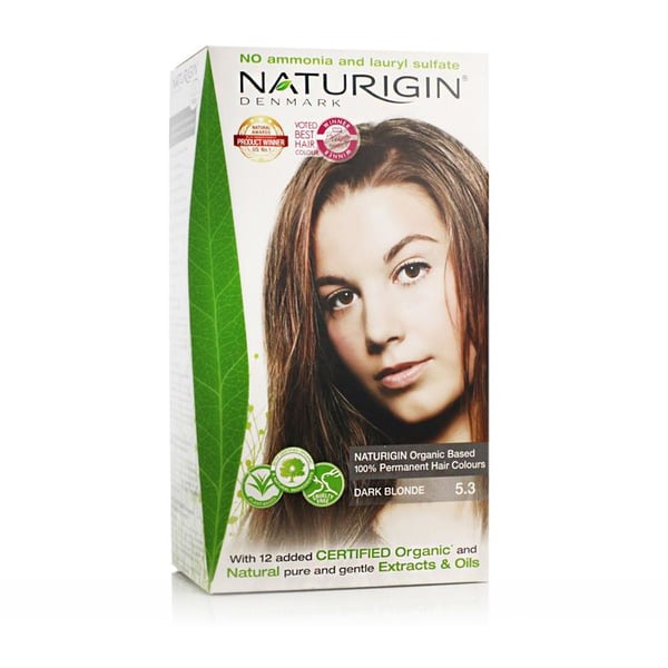 Hårfärg - NATURIGIN - Mörkblond 5.3 - 115 ml - Kräm - Alla hårtyper