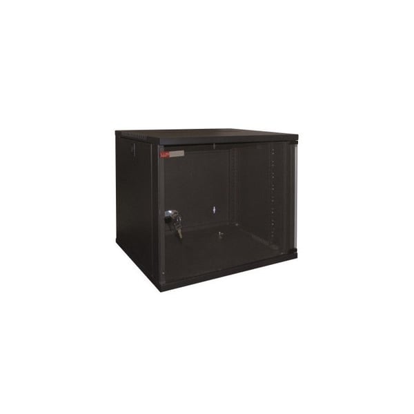 WP Väggställ 15U 19" Svart Modell WPN-RWA-15604-B för Servrar och Nätverk