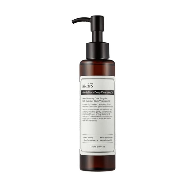 Rengöringsolja - KLAIRS - 150 ml - Utan parabener - Alla hudtyper