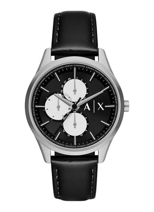 Armani Exchange Watch - Herr - AX1872 - Svart Läder - 42mm - 5 bar