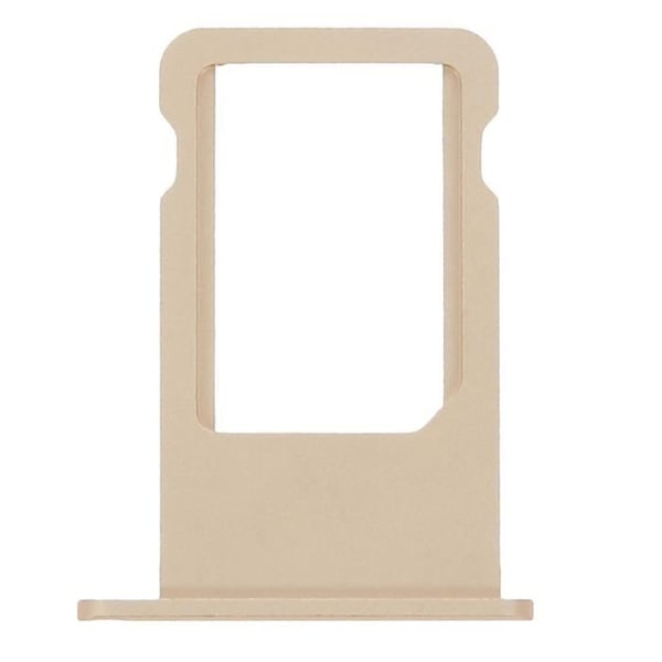 Låda för Nano SIM-kort - AVIZAR - iPhone 6S - Guld färg - Snabb ersättning - Nödvändigt tillbehör