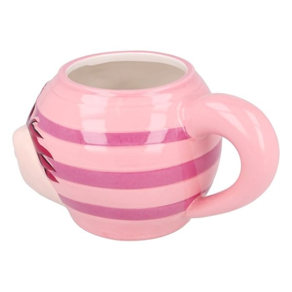 Mugg 3D - STOR - Alice i underlandet - Cheshirekatten - 500 ml - Flerfärgad