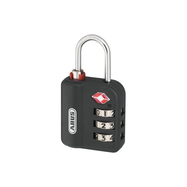 Kæder - ABUS - 147 TSA - 30 mm - Kombination 3 cifre - TSA åbningsindikator