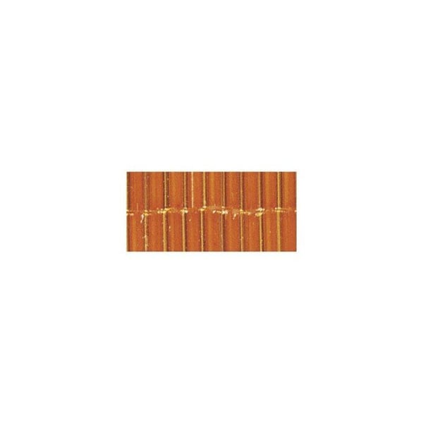 Glaspluggar, 7/2 mm, med silvering, 15 g box, orange