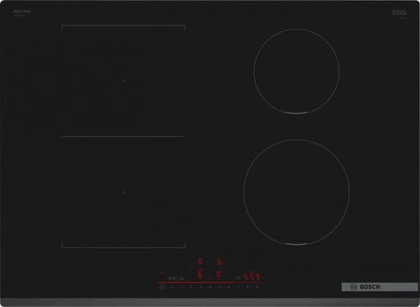 Köksplatta - BOSCH - PVS731HB1E - Induktions - 4 zoner - Svart - 70 cm