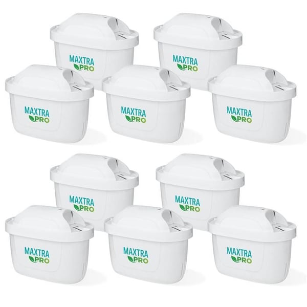 Filterpatron vatten - Brita - Maxtra PRO - Minskning av kalk och föroreningar - Paket 10 - 150L per filter