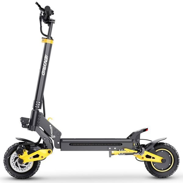 El-scooter iENYRID ES1 til voksne, 250 W motor, 10-tommer terrændæk, 48 V 20,8 Ah batteri, sammenklappelig