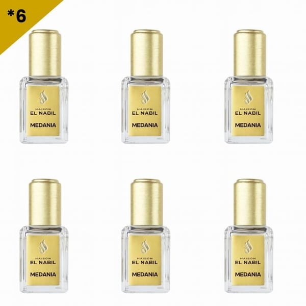 el Nabil Medania Parfym Koncentrat Utan Alkohol 6*5ml
