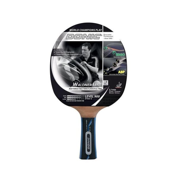 Ping Pong Racket Bordtennis Donic-Schildkröt Waldner 900 Svart