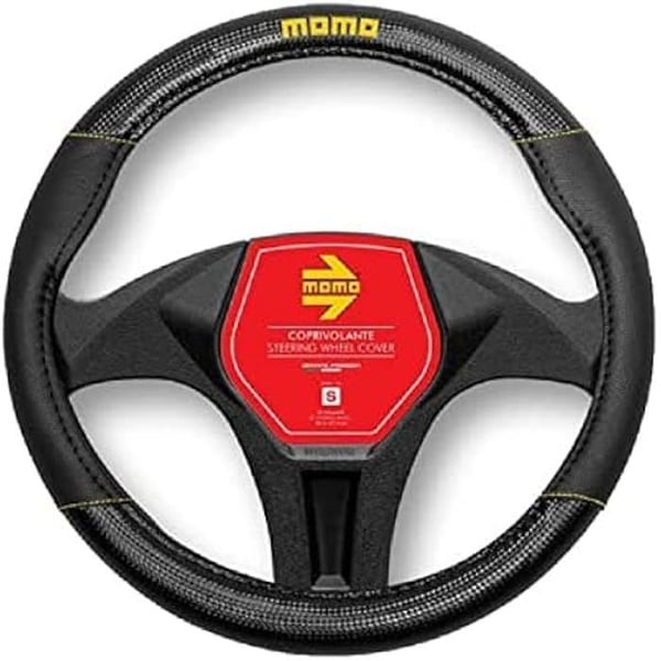 Rattkåpa - MOMO - Super Grip - Universal - Svart och gul - Halkfri