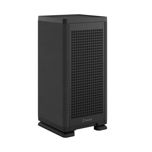 PC cover - FRACTAL DESIGN - Mood Black - m-ITX - 1 180 mm blæser, USB3.1 Type C
