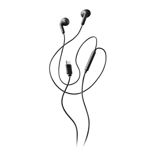 Cross Glide Black NGS – In-ear, Mikrofon, Volymkontroll, USB-C