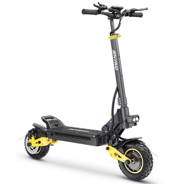 El-scooter iENYRID ES1 til voksne, 250 W motor, 10-tommer terrændæk, 48 V 20,8 Ah batteri, sammenklappelig