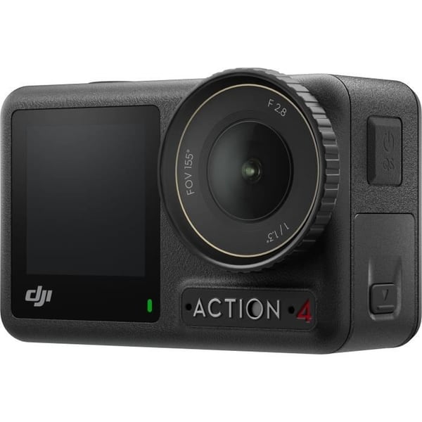 Sportkamera - DJI - Osmo Action 4 Adventure Combo - 1/1,3-tums sensor - 4K/120 fps - 155 ultrabred FOV
