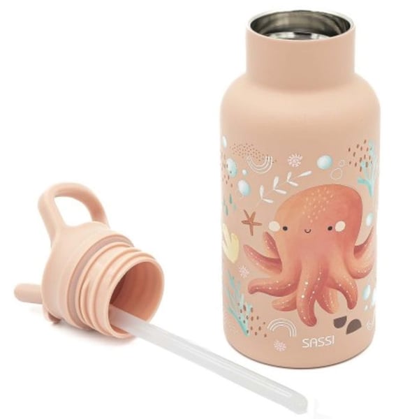 Isolerad flaska - Sassi Junior - Slurpy - 350 ml - Rostfritt stål - Multicolor