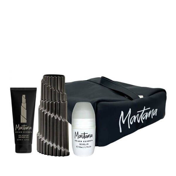 Parfym - Montana - Black Edition - EDP 125ml - Deo 50ml - Duschgel 100ml