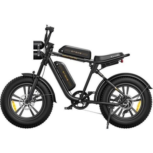 ENGWE M20 - Elcykel 20 tum - Räckvidd 120 km - Batteri 48 V 26 Ah - Svart