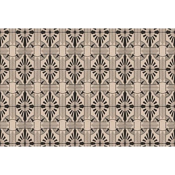 Tapet M1-No.61260 Digitaltryck Beige Svart