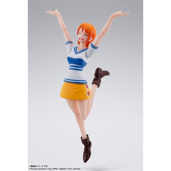 Figur figur - TAMASHII NATIONS - Nami Romance Dawn - 14 cm - One Piece - S.H. Figuarts