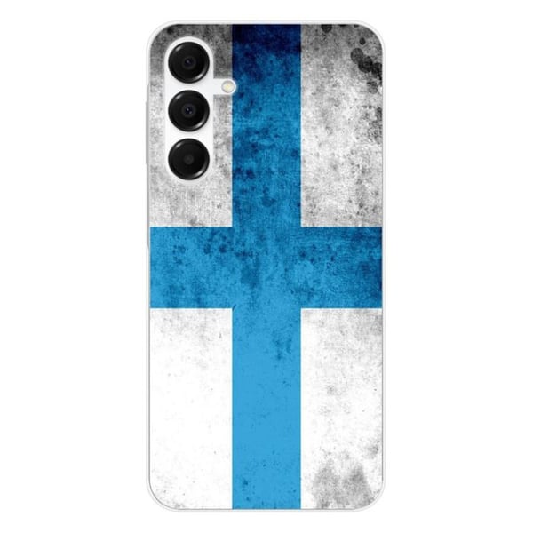 Siliconeetui - Kompatibel med Samsung Galaxy A36 5G - design av Marseilleflagga