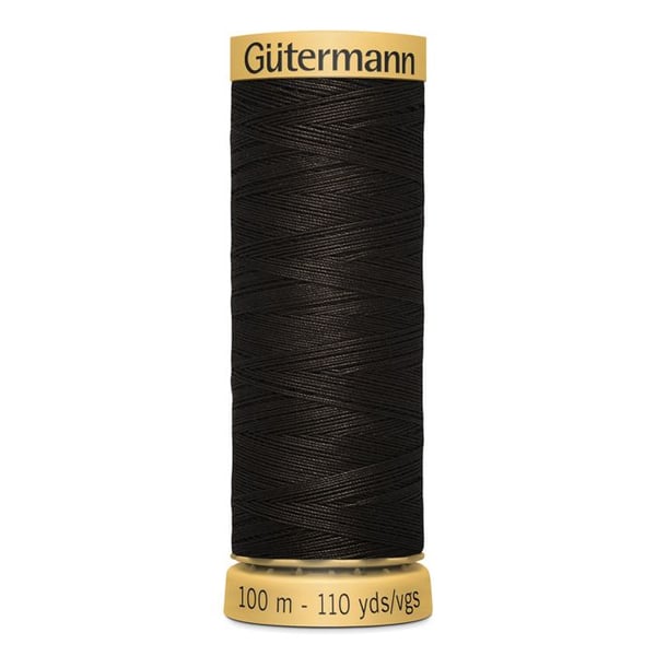 Förpackning med 5* 100m av Gutermann bomullstråd - Att 87 - 1712