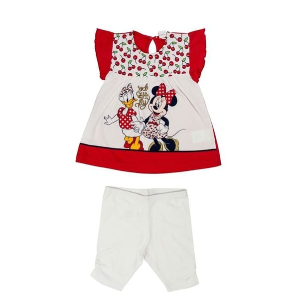 Minnie och Daisy Duck Set: T-shirt och leggings Ellepi 24 månader