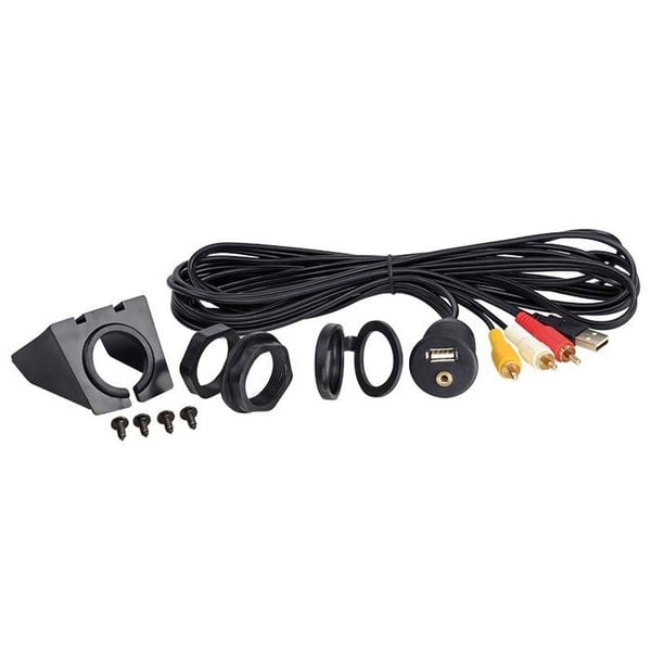 3,5 mm Aux + USB > Cinch / USB