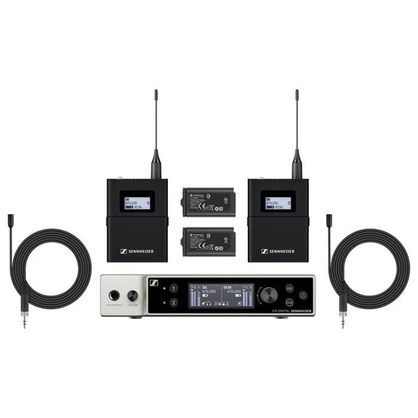 Sennheiser EW-DX MKE 2 Set R1-9 Micro HF sång