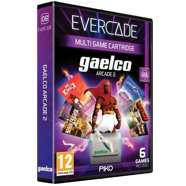 Blaze Evercade - Gaelco (Piko) Arcade Collection 2 - Kartong Arcade nr 6 Blaze Evercade - Gaelco (Piko) Arcade Collection 2 - Kartong Arcade nr 6