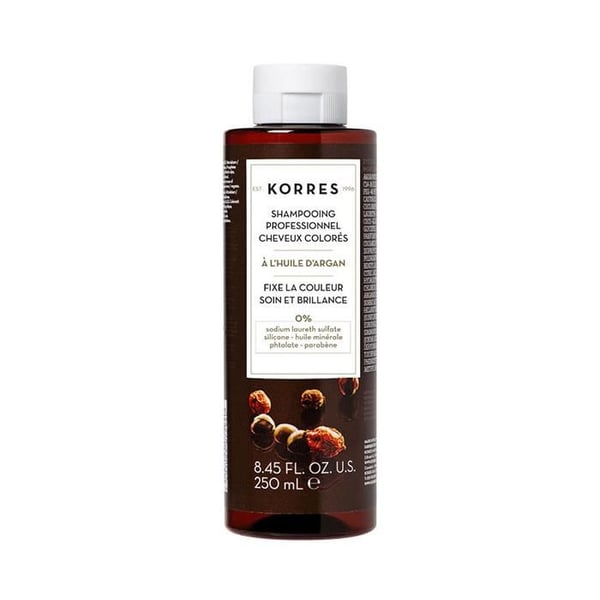 Korres Capillaire Shampoo Post-Färgning med Argan 250ml