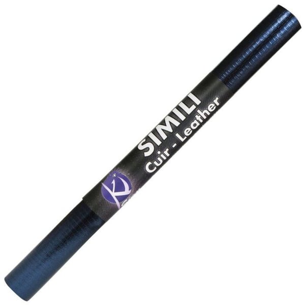 Ki-Sign - Kupong Simil Läder 66x45 cm Marin Metall