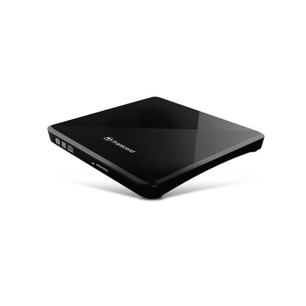 Extern DVD-brännare - Transcend - TS8XDVDS-K - USB - Svart - Kompatibel med CD/DVD