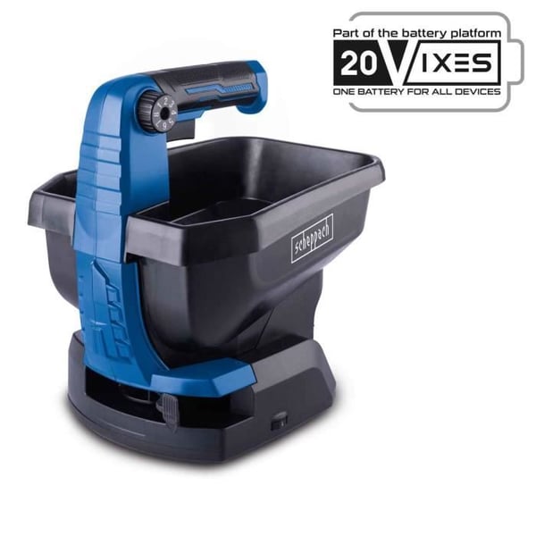 Trådlös spridare C-GSP800-X - 3,5L behållare + ytkapacitet 800m2 - SCHEPPACH 20V IXES - utan batteri eller laddare Trådlös spridare C-GSP800-X - 3,5L behållare + ytkapacitet 800m2 - SCHEPPACH 20V IXES - utan batteri eller laddare