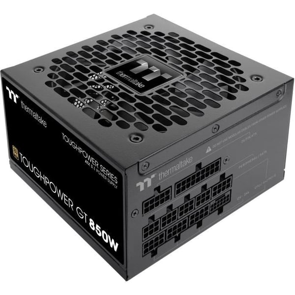 THERMALTAKE - Toughpower GT - PC-strömförsörjning - 850 W - 80+ Gold - ATX3.1 - Fullmodulär - PCI-E 5.1 12VHPWR