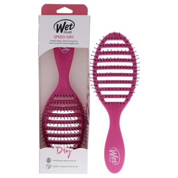 Speed ​​Dry Brush - Rose av Wet Brush för unisex - 1 St Hårborste