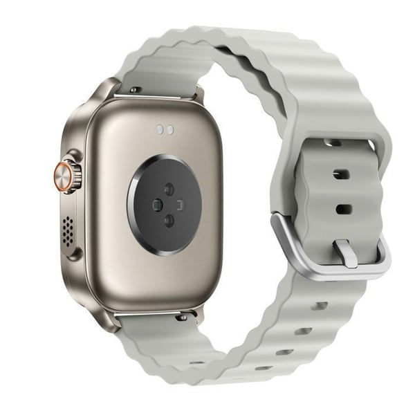 Smartklocka - realme Watch 5 - Silver - INTELLIGENT - 1.97" AMOLED, Bluetooth-samtal, IP68, 108 sportlägen, batteritid 16 dagar