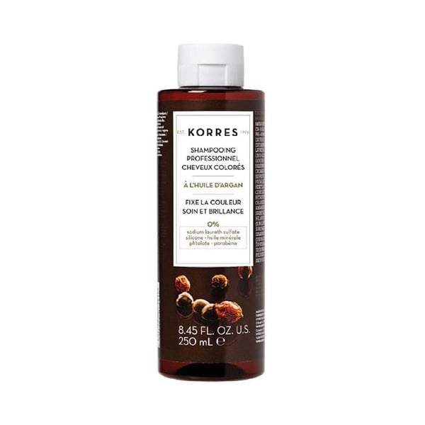 Korres Capillaire Shampoo Post-Färgning med Argan 250ml