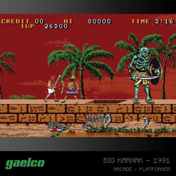 Blaze Evercade - Gaelco (Piko) Arcade Collection 2 - Kartong Arcade nr 6