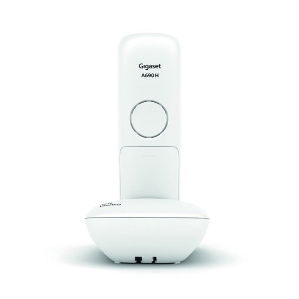 Trådlös telefon - GIGASET - A690 Iberia - Vit - DECT - Inbyggd telefonsvarare