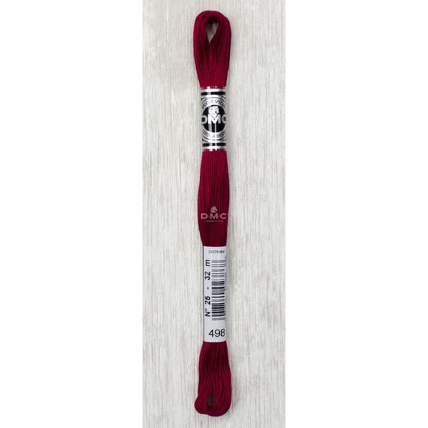 DMC - Broderi special DMC 107 storlek 25, längd 32m Färg. 498