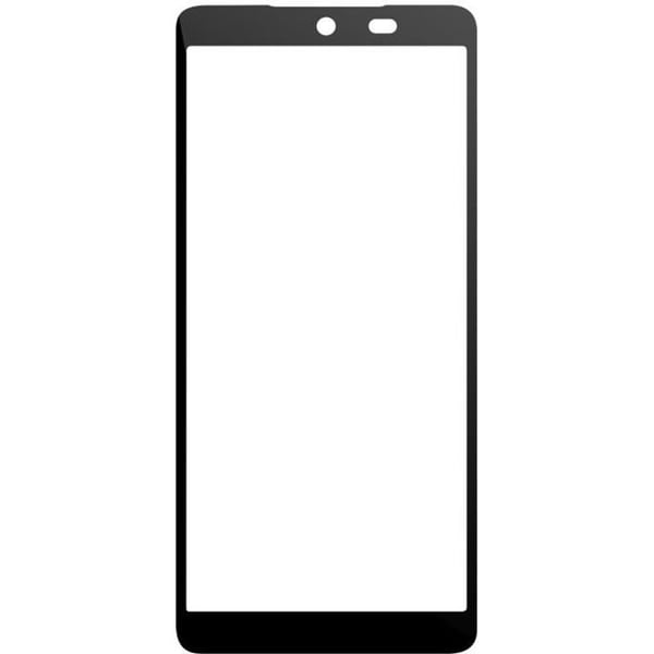 Skyddande film - Samsung - Galaxy Xcover 5 - Härdat glas 9H - Fullt fäste - Svart