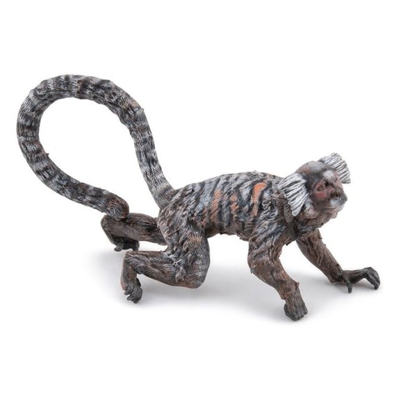 Figur - PAPO - Kattuncle - Ultraréalistisk - Handmålad - 3.4 x 6.7 x 2 cm