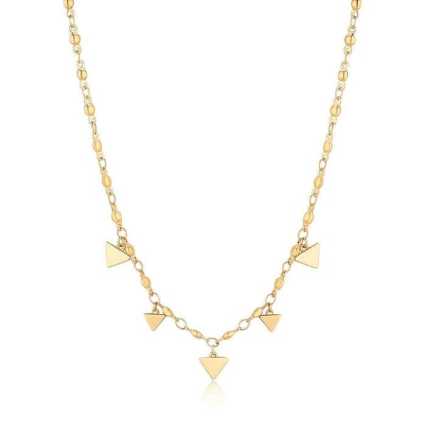 Halsband - Stål Guld - Sagapò - SUM04