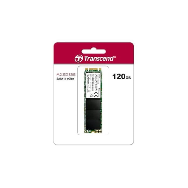 SSD-disk - TRANSCEND - 120GB - M.2 2280 - SATA 6Gb/s - TLC