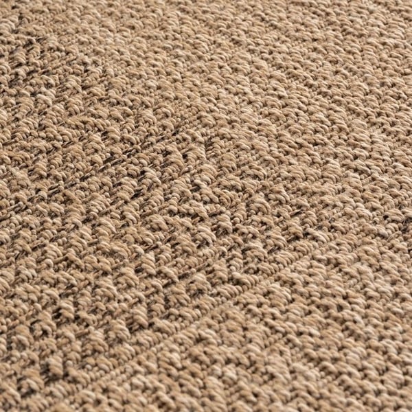 Ayyildiz Utomhusmatta Terrass Beige 80 x 150 cm Inomhus Utomhus Vävd Maskin Utseende Jute Natur - Ref 01405BEIGE