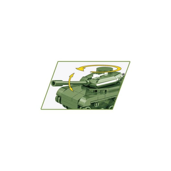 Modell - COBI - IS-2 - 130 delar - 1:72 - Grön